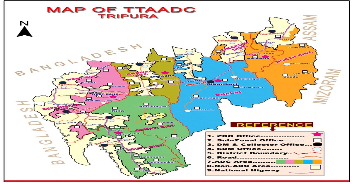 The Tremor Beneath the Hills : How the TTAADC Verdict Rewired Tripura’s Political Map!!!