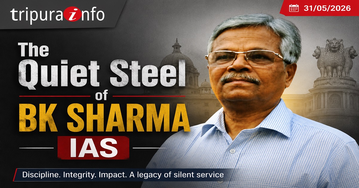 The Quiet Steel of BK Sharma IAS !!!
