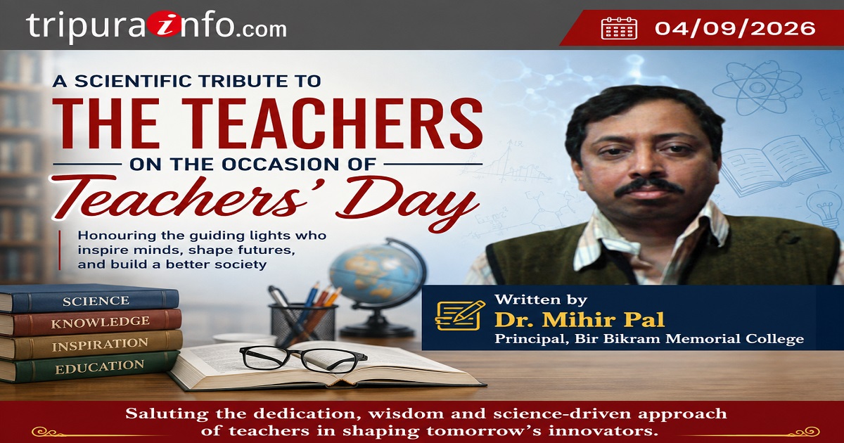 A scientific tribute to the teachers on the occasion of Teachers’ Day