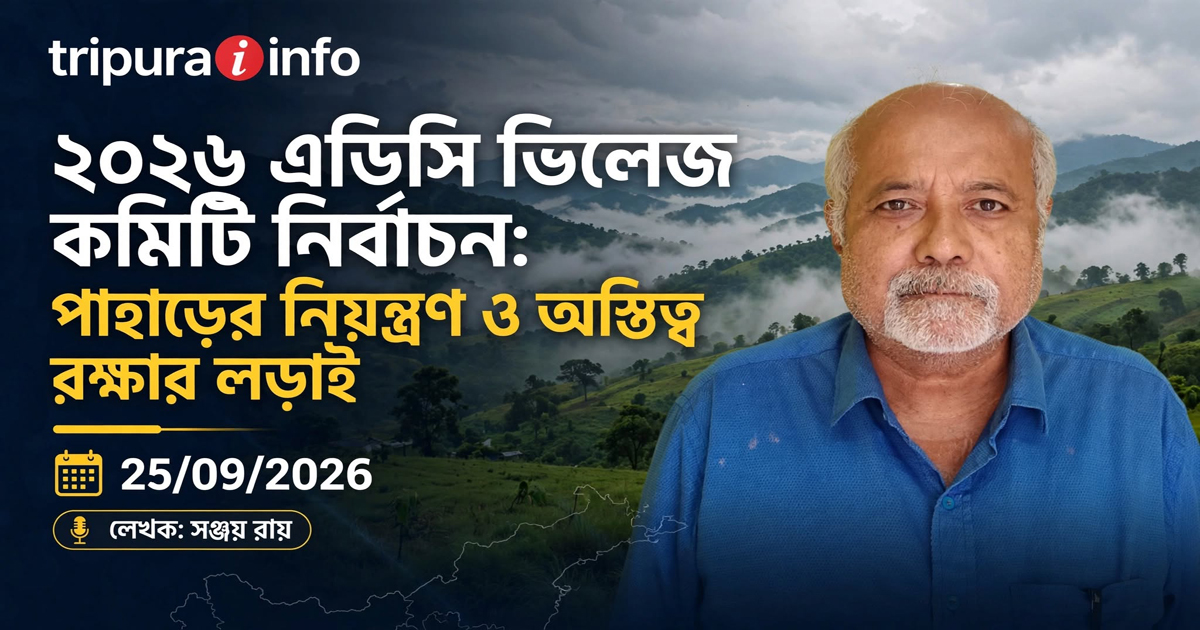 ২০২৬ এডিসি ভিলেজ কমিটি নির্বাচন: পাহাড়ের নিয়ন্ত্রণ ও অস্তিত্ব রক্ষার লড়াই