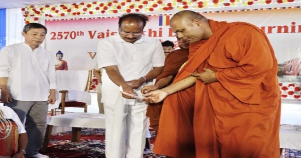 গৌতম বুদ্ধের শিক্ষা এখনও মানবজাতিকে আশার বাণী শোনায় : রাজ্যপাল