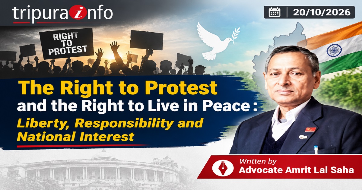 The Right to Protest and the Right to Live in Peace : Liberty, Responsibility and National Interest
