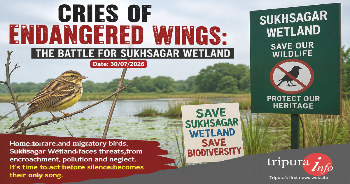 Cries of Endangered Wings: The Battle for Sukhsagar Wetland
