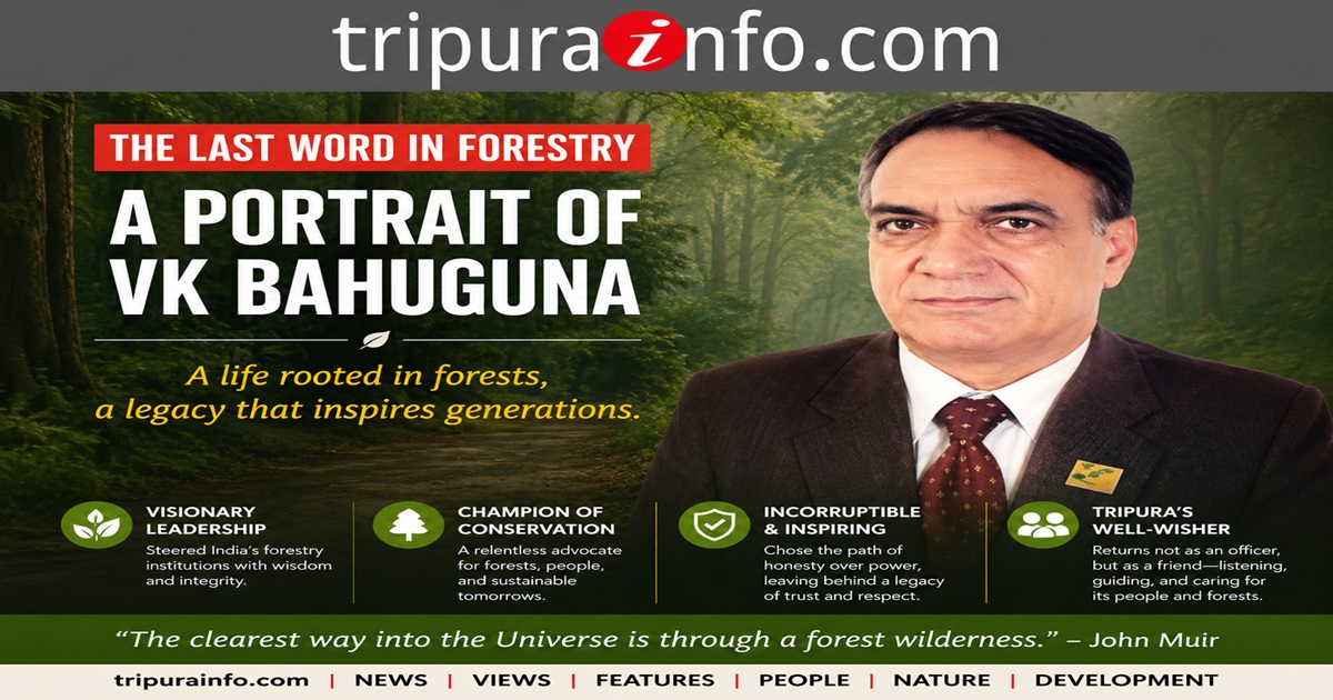 The Last Word in Forestry: A Portrait of VK Bahuguna!!!