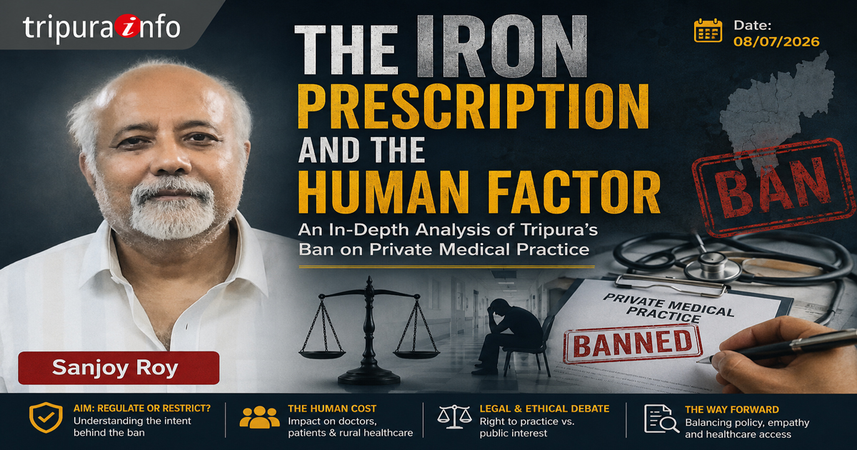 The Iron Prescription and the Human Factor: An In-Depth Analysis of Tripura’s Ban on Private Medical Practice