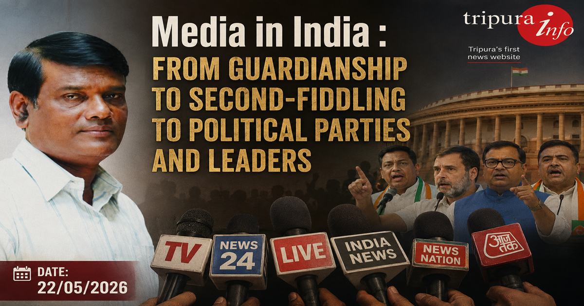 Media in India : From guardianship to second-fiddling to political parties and leaders