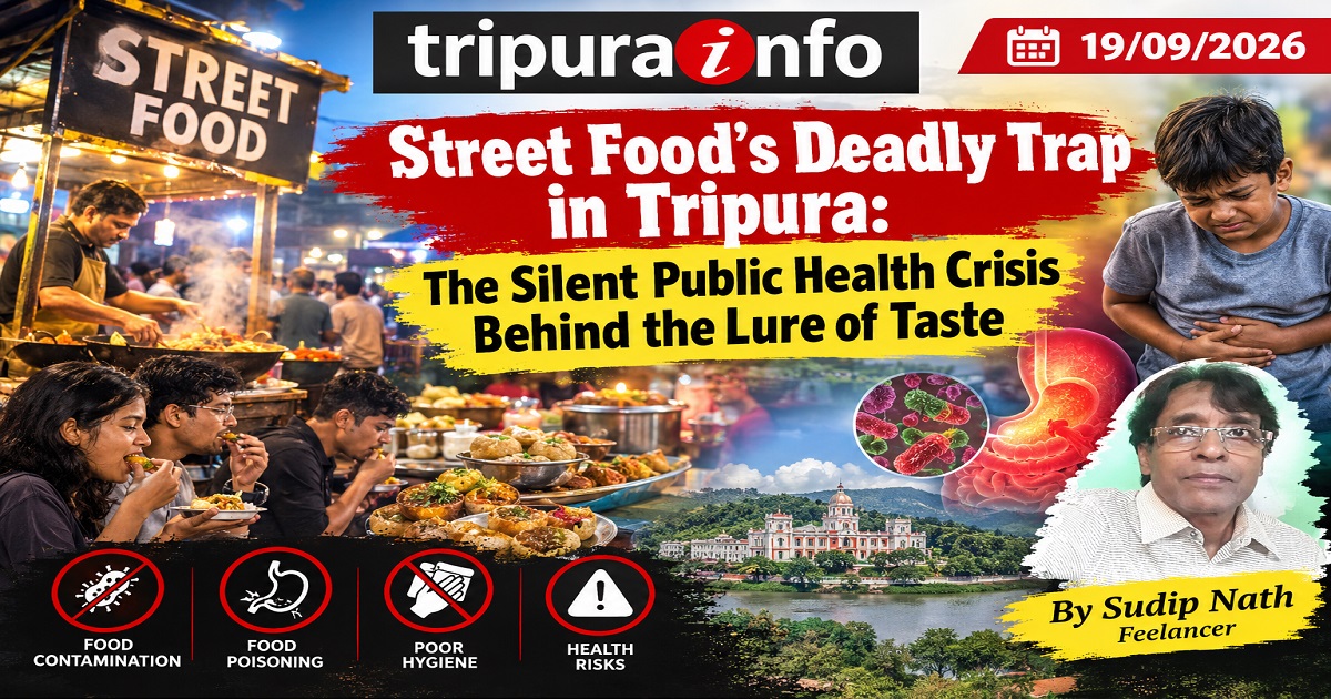 Street Food’s Deadly Trap in Tripura: The Silent Public Health Crisis Behind the Lure of Taste
