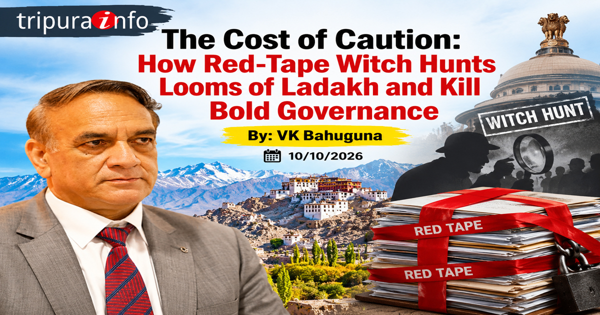 The Cost of Caution: How Red-Tape Witch Hunts Looms of Ladakh and Kill Bold Governance