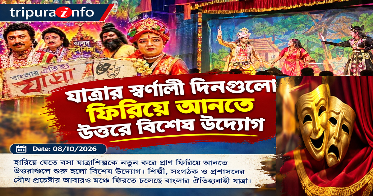 যাত্রার স্বর্ণালী দিনগুলো ফিরিয়ে আনতে উত্তরে বিশেষ উদ্যোগ
