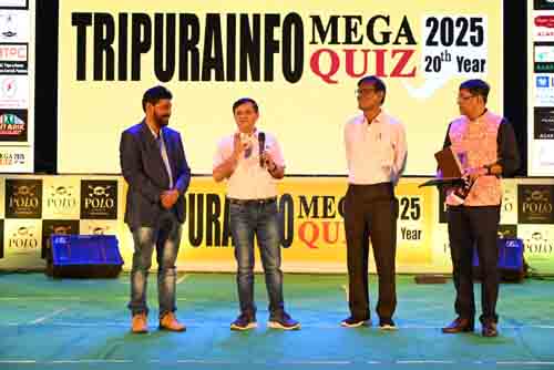Tripurainfo.com Mega Quiz 2025 - Two Decades of Knowledge, Friendship, and Vision