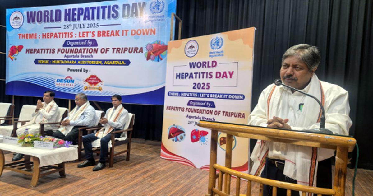 World Hepatitis Day observed with solemnity through enlightening programme