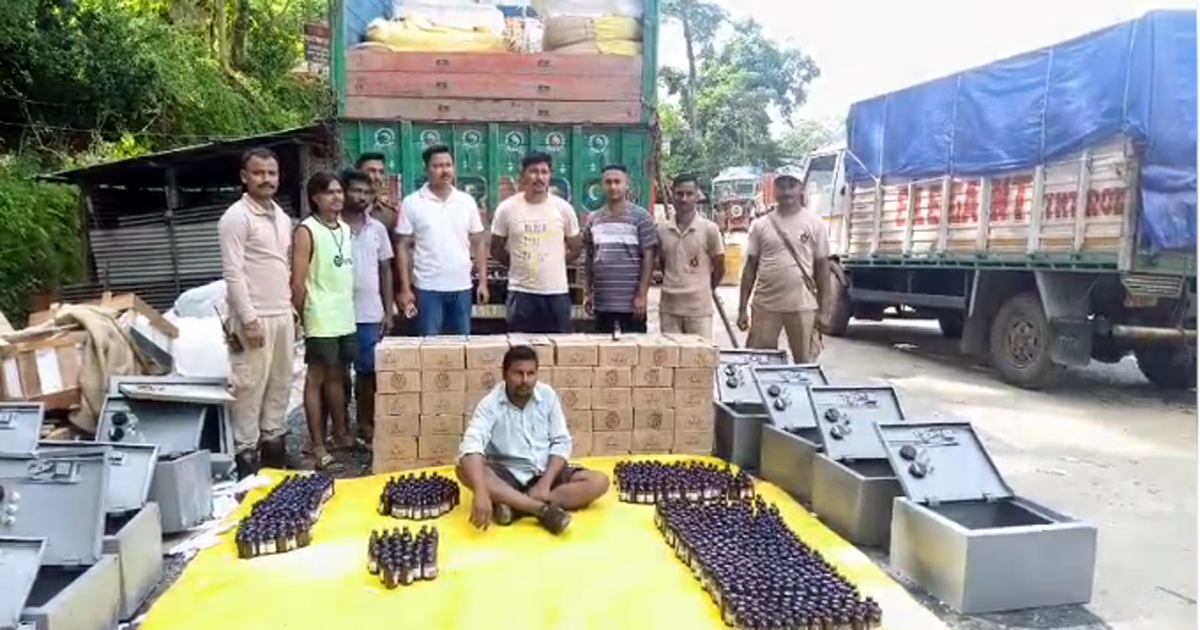 Contraband cough syrup worth Rs 30 lakhs seized by police in Churaibari