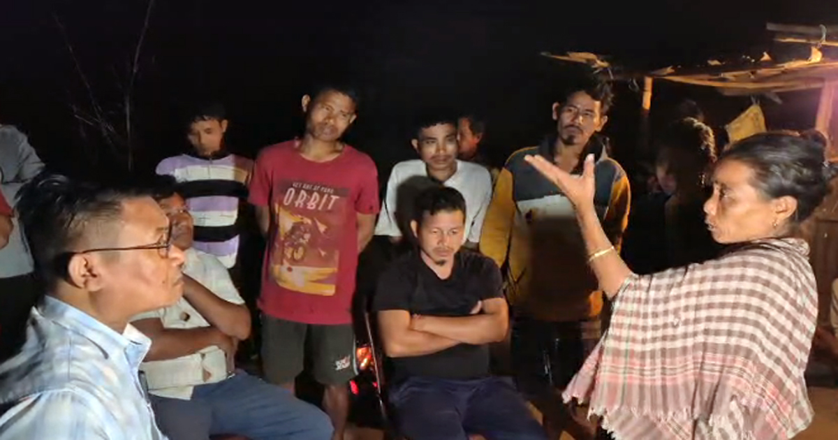 BJP’s special drive in tribal dominated areas, Minister Bikash Debbarma visits remote Haludia Baglai area, assure people of development