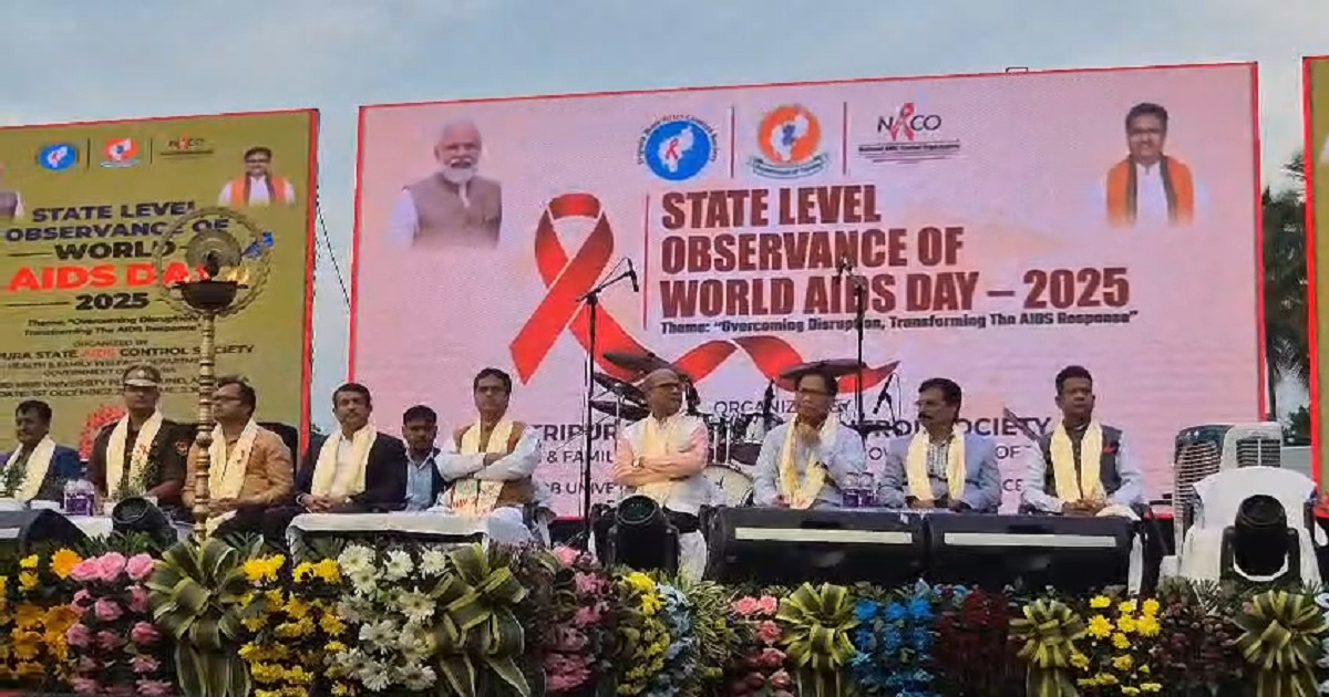 Tripura CM Highlights HIV/AIDS Situation: 6,417 Patients in the State