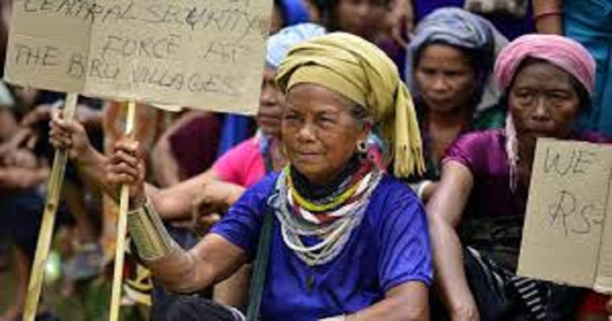 Tribal Welfare Minister Visits Reang Bru Rehabilitation Village, Assures Action on Long-Standing Issues