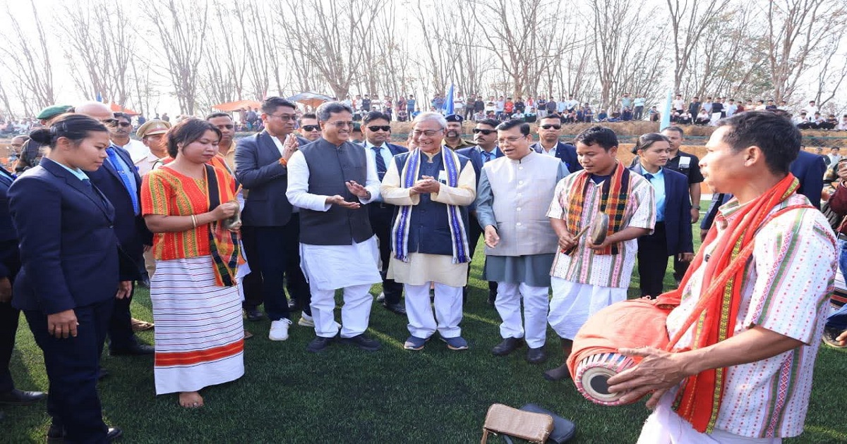 Tripura CM Dr Manik Saha Inaugurates Multiple Development Projects in Gomati District Ahead of ADC Polls