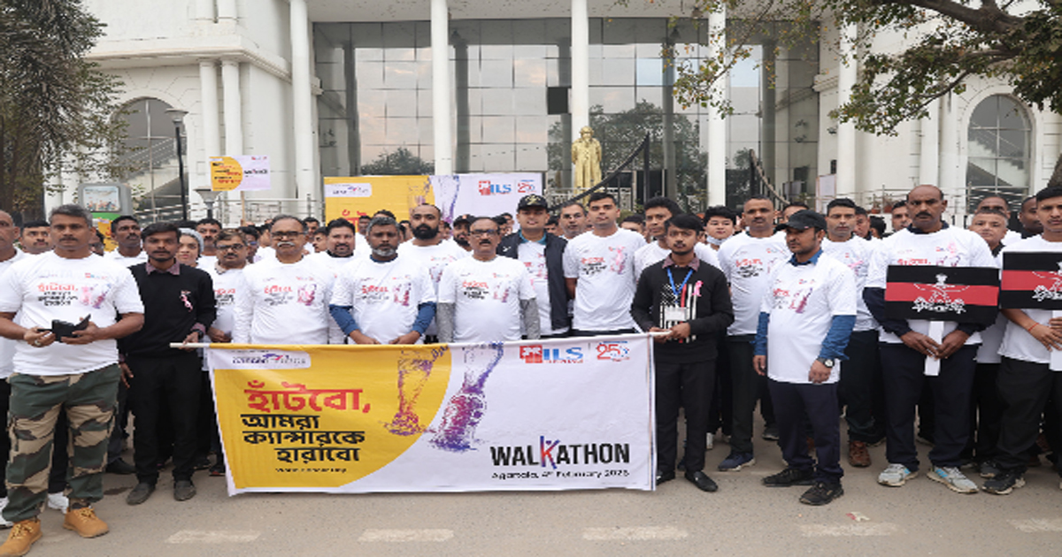 ILS Hospitals Takes the Lead in Cancer Awareness with High-Energy Walkathon on World Cancer Day