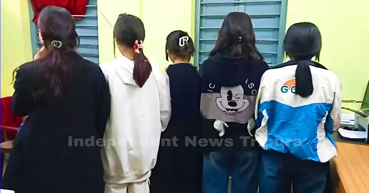 Five Missing Minor Girls from Kanchanpur Rescued from Agartala Hotel, Human Trafficking Angle Suspected