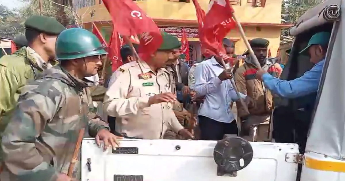 Nationwide Strike Sees Limited Impact in Tripura, Over 300 Arrested