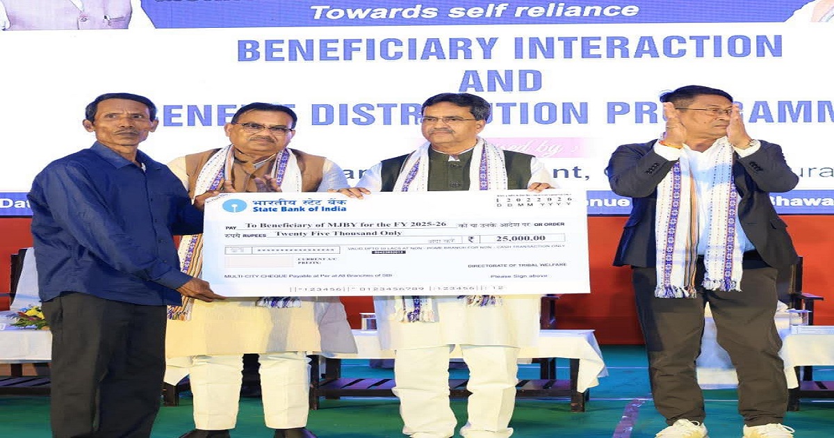 4,100 Tribal Beneficiaries to Gain Under Mukhyamantri Janajati Bikash Yojana: CM Manik Saha Reaffirms Commitment to Inclusive Growth