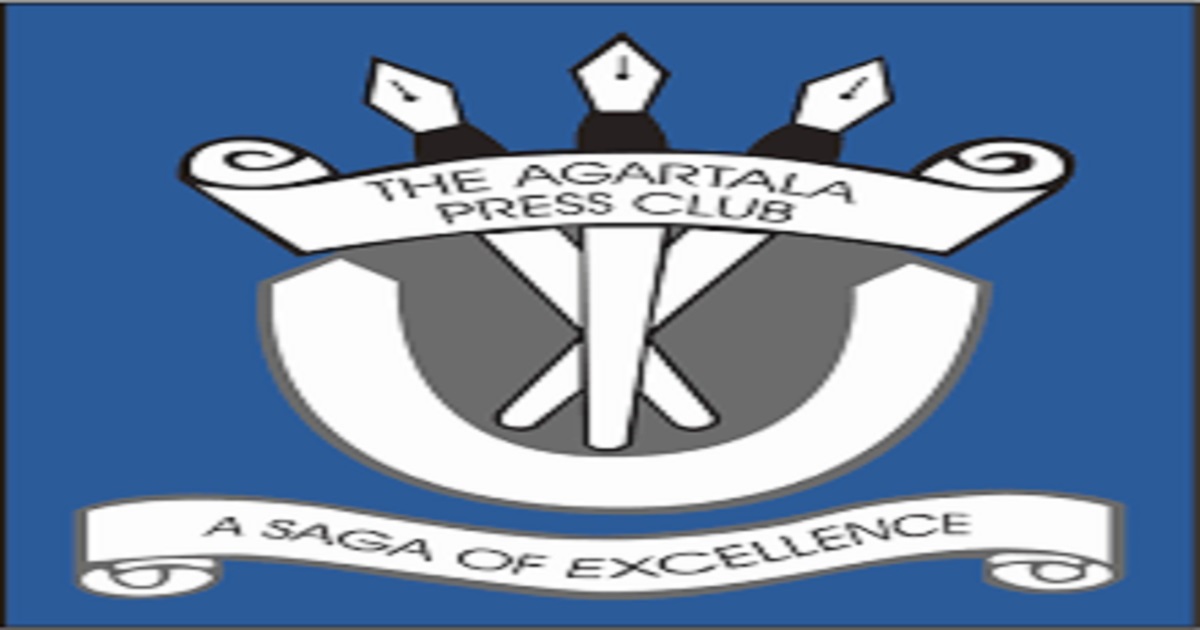 Agartala Press Club condemned worrying trend of increasing attacks and intimidation targeting journalists and editors in Tripura