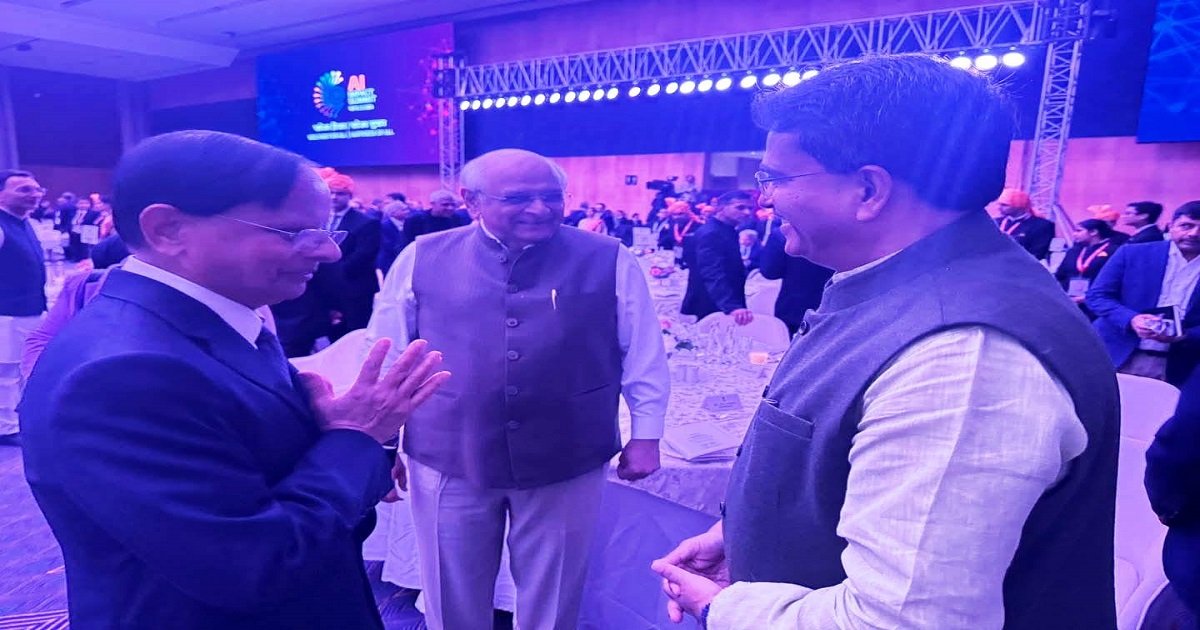 Chief Minister Dr Manik Saha Attends AI Impact Summit Dinner in New Delhi, Holds High-Level Interactions