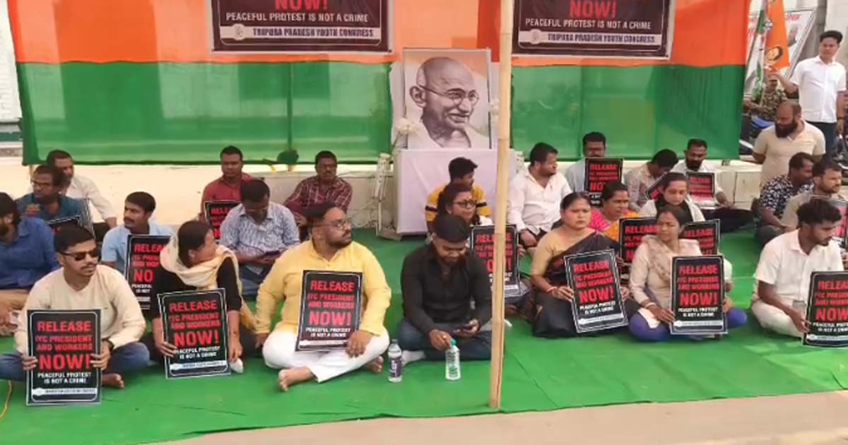 Congress’s sit-in to press for release of Udai Bhanu and three other demands