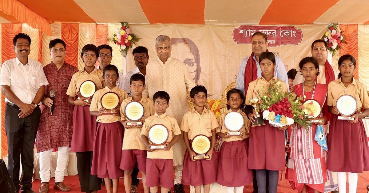 Tripura’s Shyam Sundar Co Jewellers-Founded School in Sundarban, Completes One Year,  Anniversary Marked by Community Celebrations