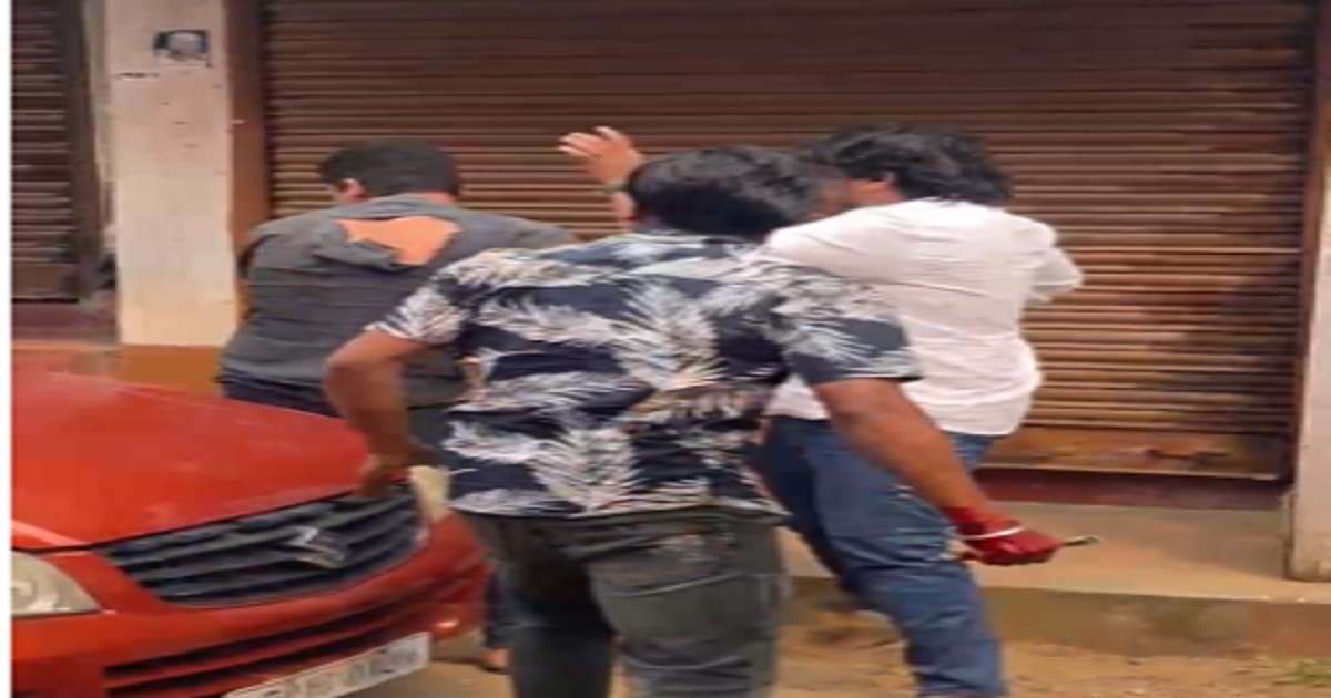 Armed Drug Gang Rampage in Charilam Market: Assault Driver, Snatch Narcotics, Police Role Questioned