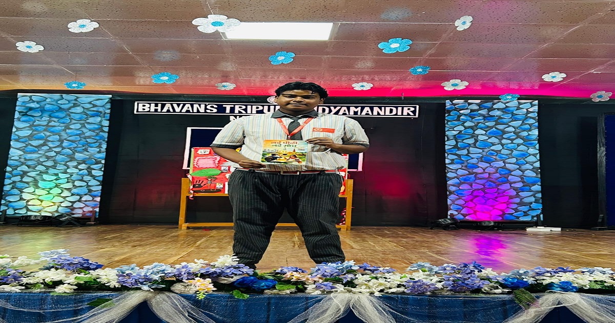 16-Year-Old Author from Agartala Launches ‘Nai Peedhi Nai Soch’, Earns National Praise