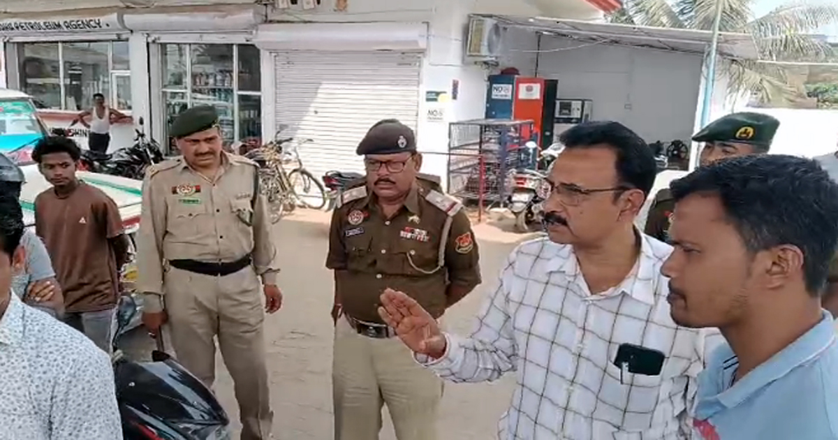 Police raid on petrol pump in Bishalgarh for sale of petrol in drums for stockade