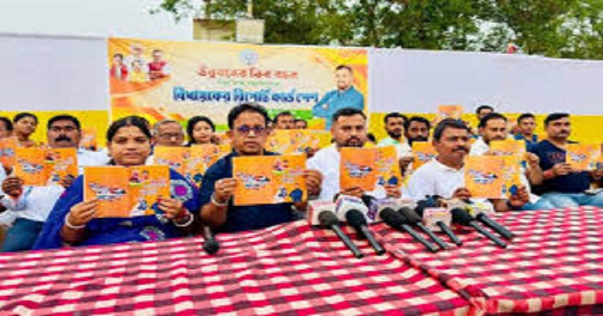 Bishalgarh MLA Presents Three-Year Development Report, Highlights Infrastructure and Welfare Achievements