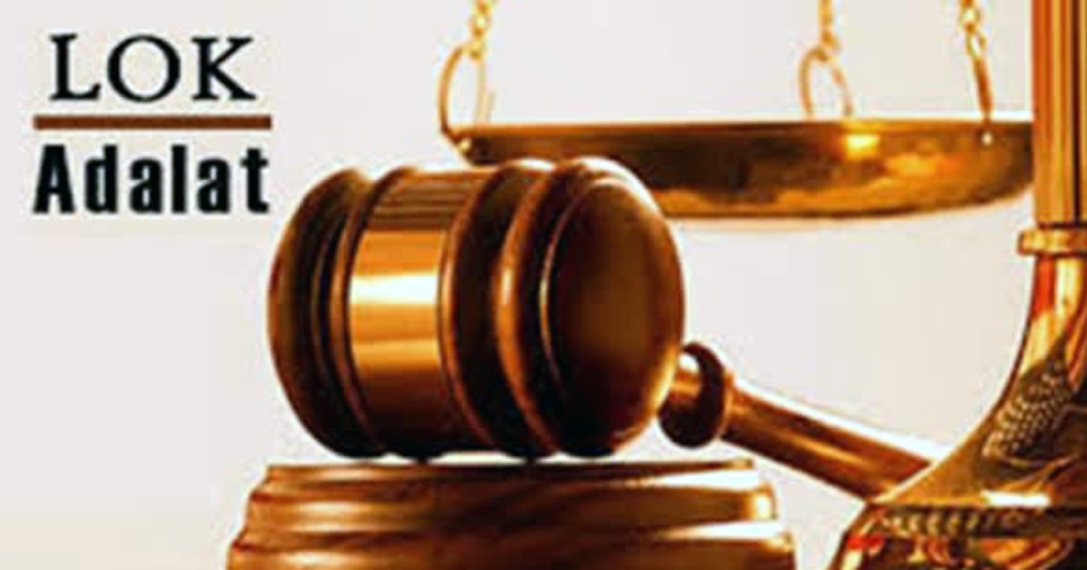 64% pending cases settled and disposed of in statewide Lok Adalat on Saturday