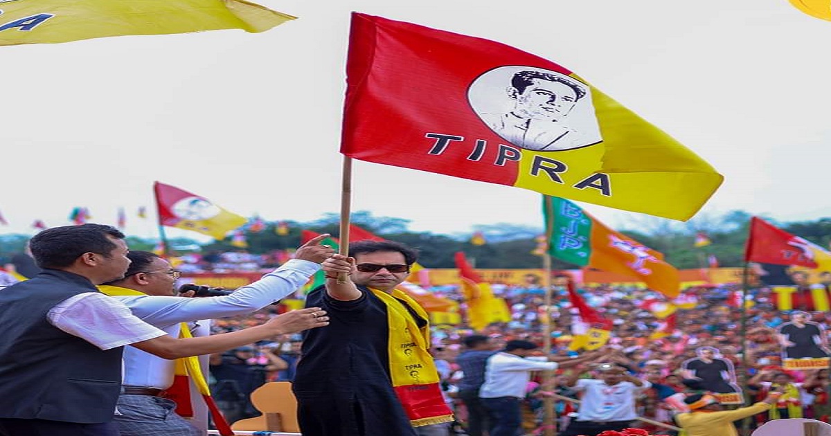 Former BJP MP Rebati Tripura’s Brother Dhananjay Tripura Joins Tipra Motha in Gandacherra