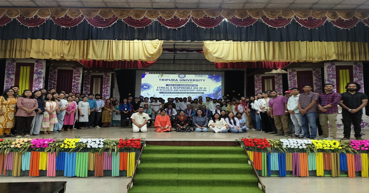 Workshop on Ethical & Responsible Use of AI in Research Concludes at Tripura University