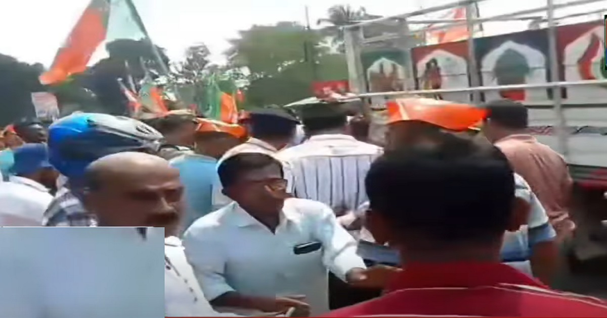 Tension Escalates Over ADC Poll Nominations: BJP and Tipra Motha Clash in Santirbazar