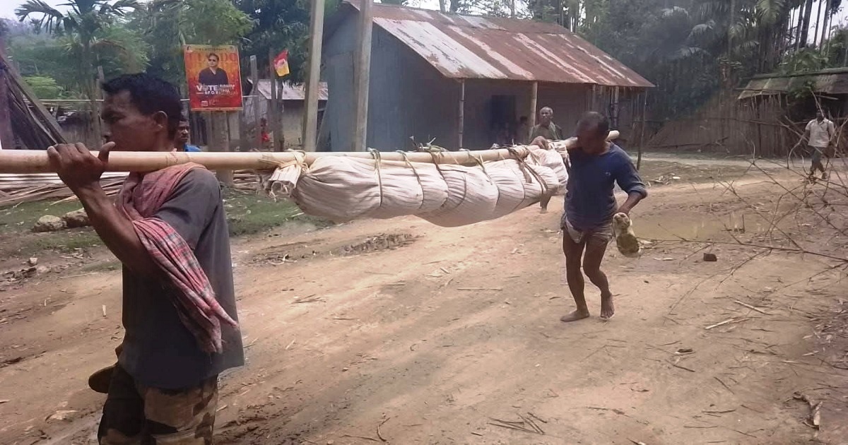 Tribal Youth Dies While Crossing Border in Search of Livelihood, Grief Engulfs Dhalai Village