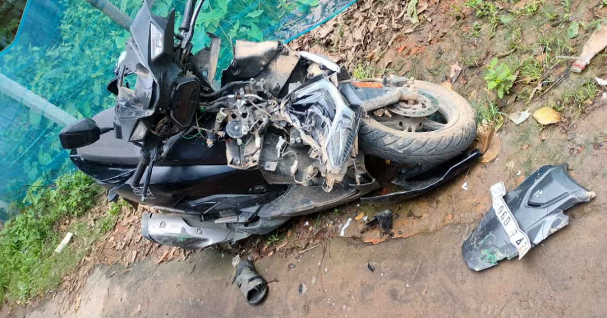 SPO jawan dies by motor bike accident in Gandacherra , grief all around