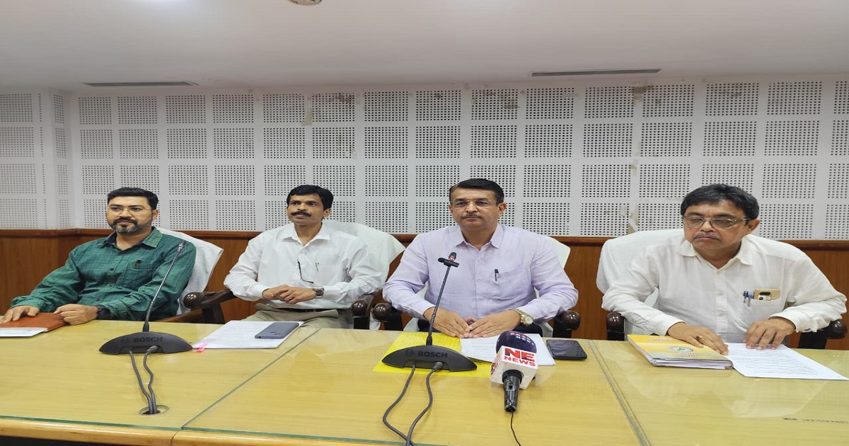 PWD Secretary Clarifies Kumarghat Bridge Incident: Structure Intact, Only Centering Collapsed Due to Heavy Water Flow: Kiran Gitte