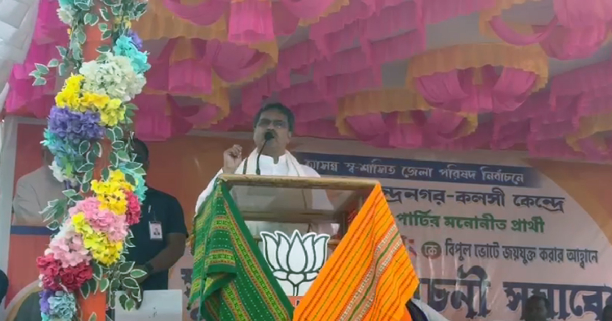 People of the state and voters happy over BJP contesting alone all 28 seats in ADC, CM