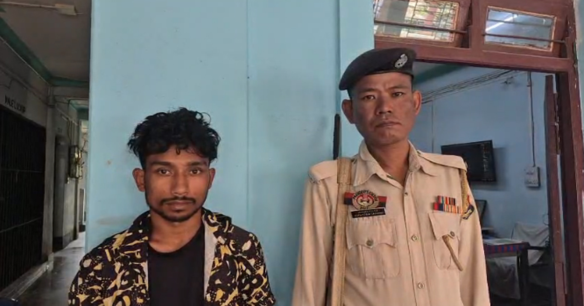 Bangladeshi infiltrator nabbed in Kadamtala police station area , produced in court