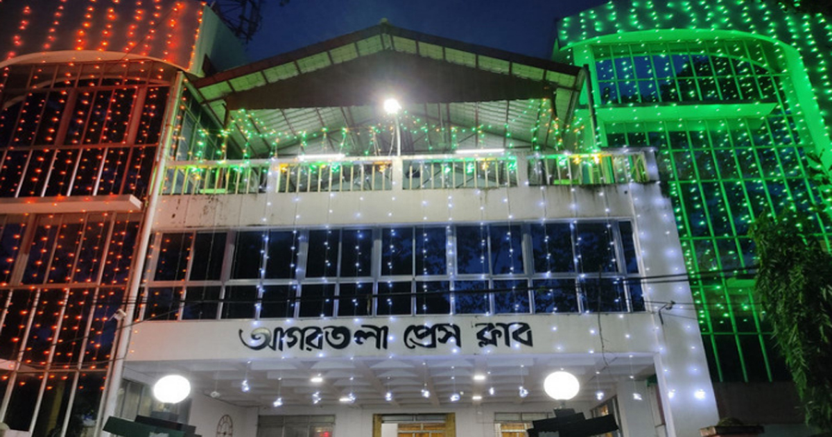 AGM of Agartala Press Club on April 19, Sunday, journalist attacked in Boxanagar