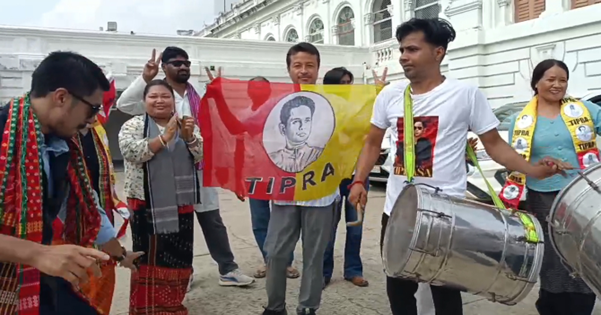 ‘Tipra Motha’ sweeps ADC polls, secures 24 out of 28 seats , BJP wins only 4