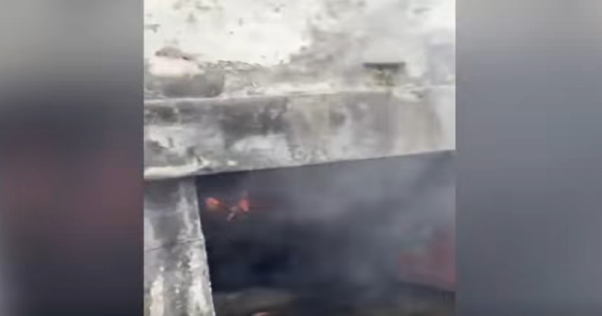 Early Morning Fire at Tripura Sundari Temple Roof, Cause Unclear, Police Begin Probe