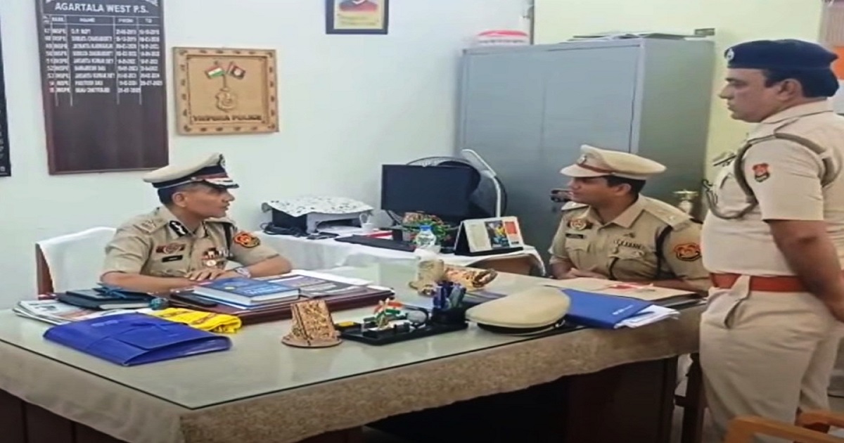 Tripura Police Crack Down on Post-ADC Poll Violence, DGP Anurag Issues Strict Warning