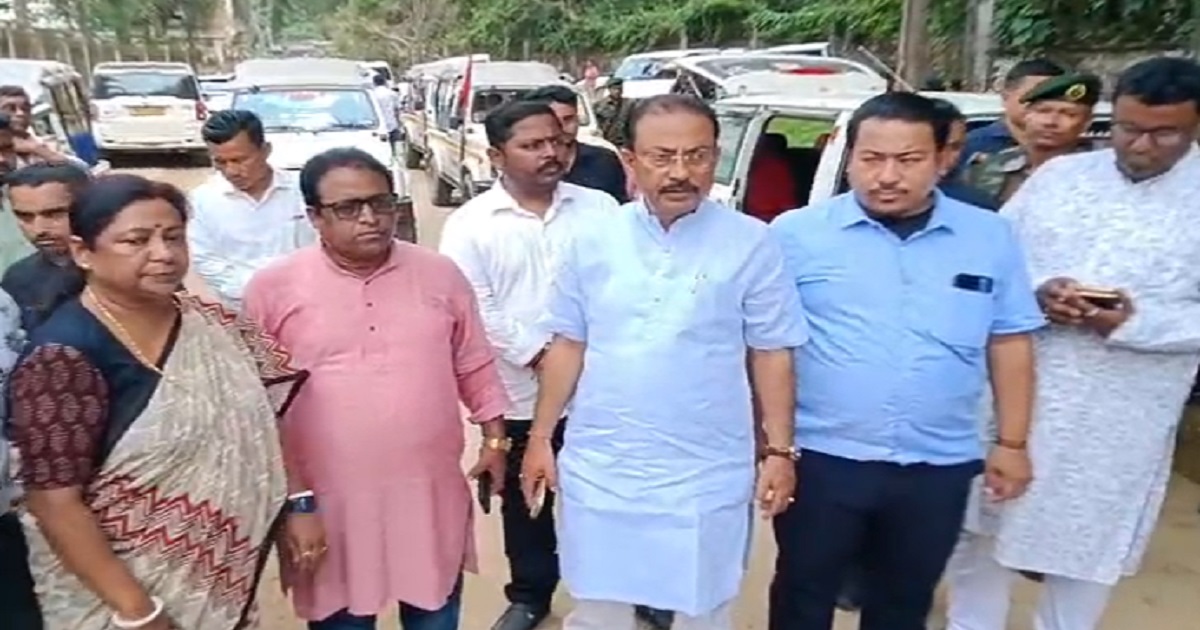 BJP chief visits violence-hit areas, promises support to displaced BJP workers