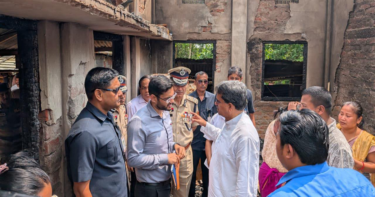 CM visits violence affected areas of Khowai to see condition of party workers