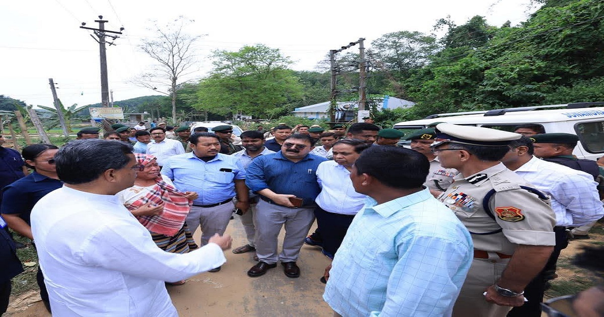 Chief Minister Manik Saha Visits Violence-Hit Families in Sepahijala, Assures Justice and Support