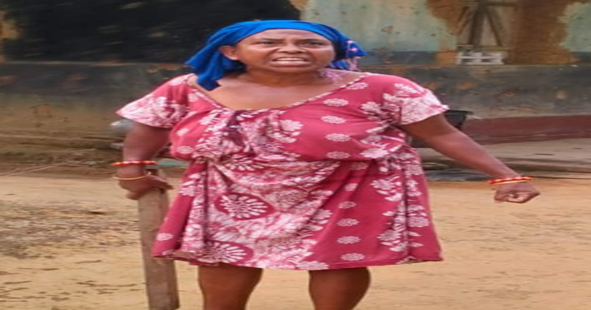 Woman gone berserk becomes a feared figure , people demand arrest