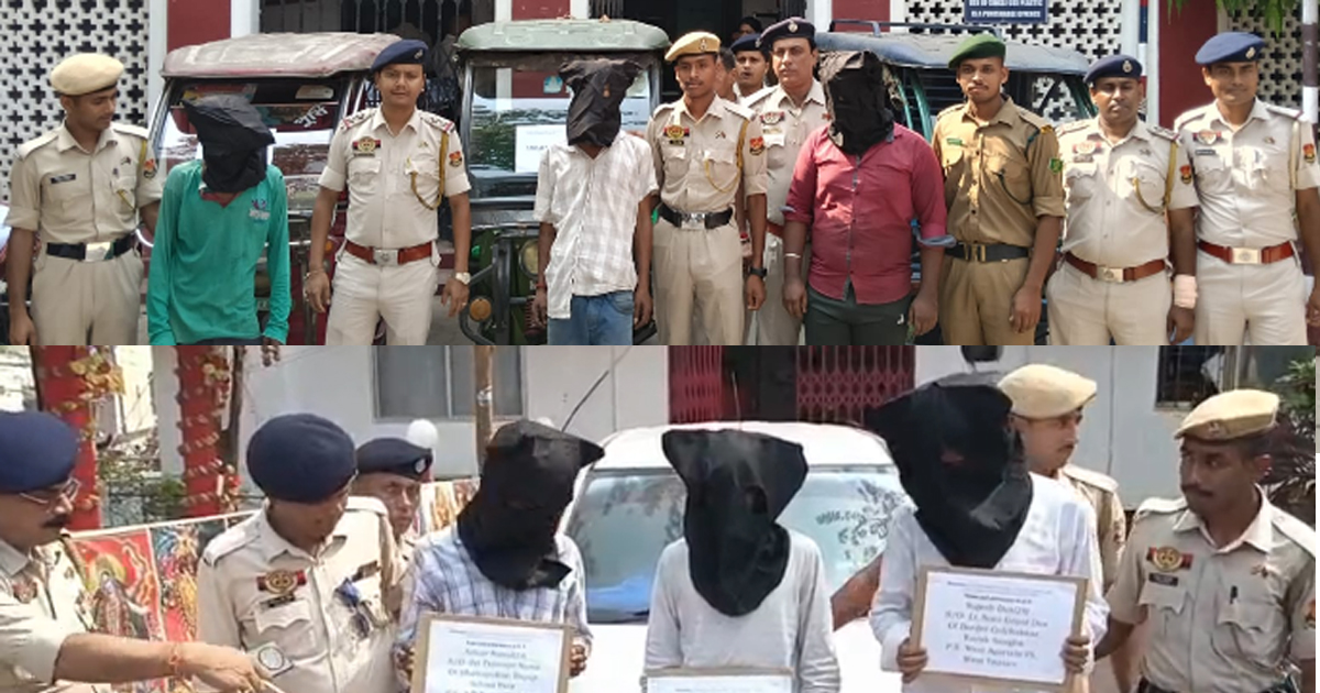 Success of East and West Agartala police station, arrest of snatchers, Tom Tom thief nabbed